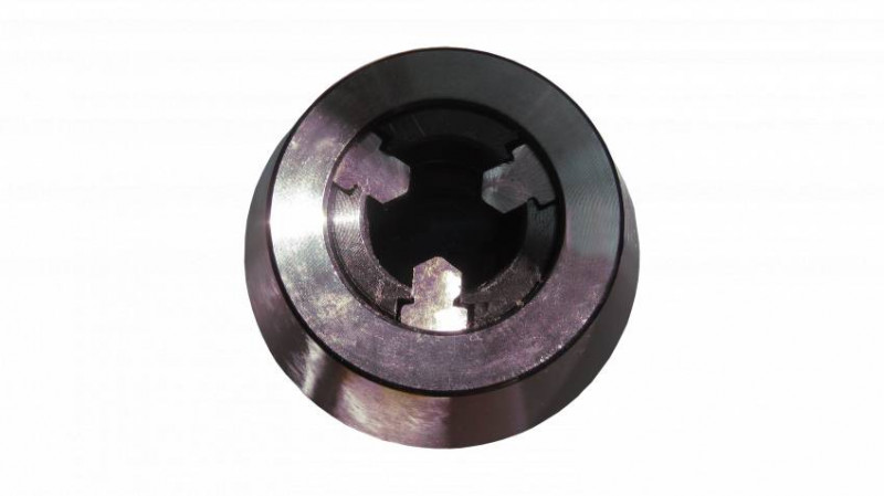 Патрон 16мм В16 конус швидкозатискний heavy блискучий-