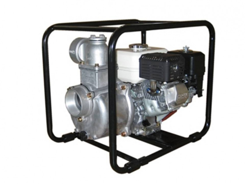 Мотопомпа Daishin SCR-80HX, 80x80мм, GX160, 4кВт/5,5к.с. (3600об/хв.), 163см3, 1000л/хв, 32м, 8м-
