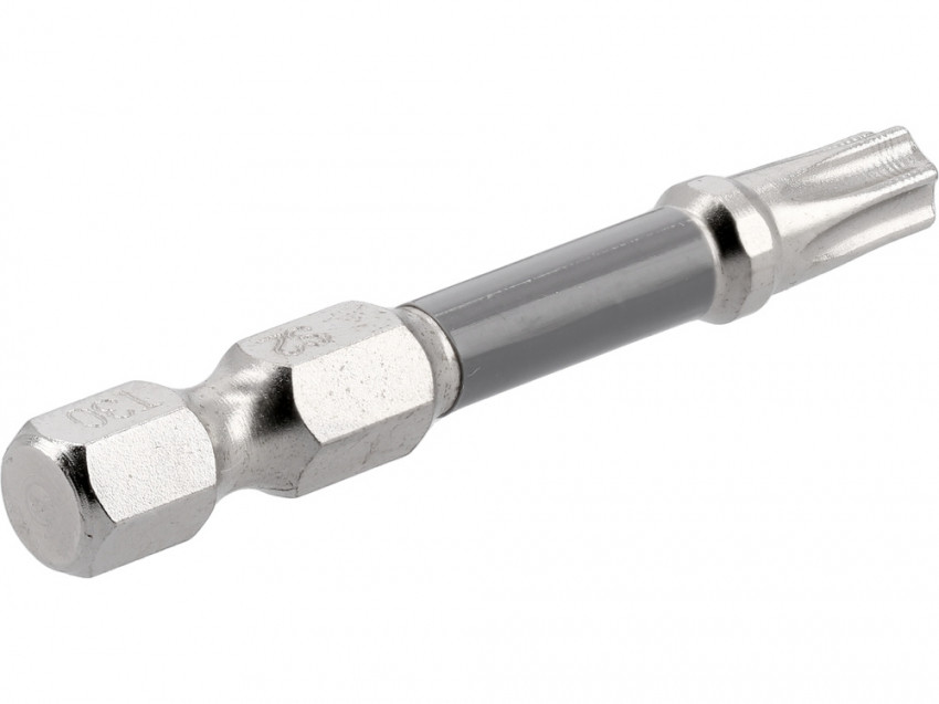 Насадка викруткова YATO; "TORX" T30 х 50 мм. шпиндель 6-гран- 1/4", покрита нікелем, 2 шт.[10]-YT-78035