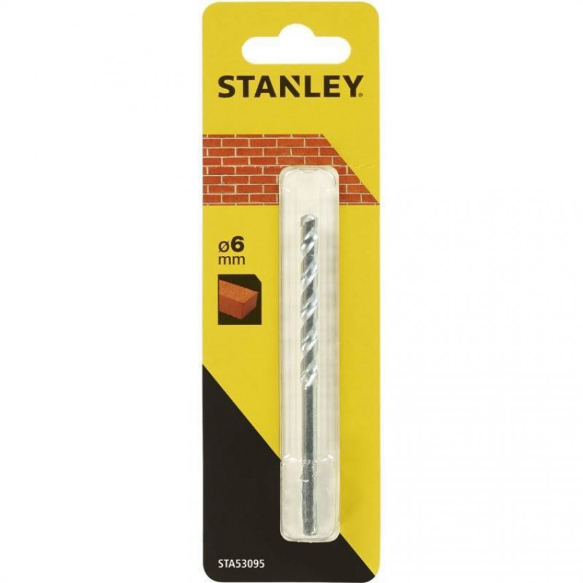 Свердло з цегли STANLEY, Ø= 6 мм-STA53095-QZ