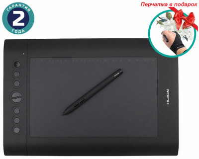 Графічний планшет Huion H610 Pro.-[articul]