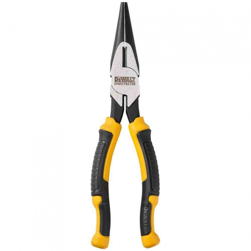 Плоскогубці LASER HARDENED довжиною 200 мм з подовженими губками DeWALT DWHT82798-0-DWHT82798-0