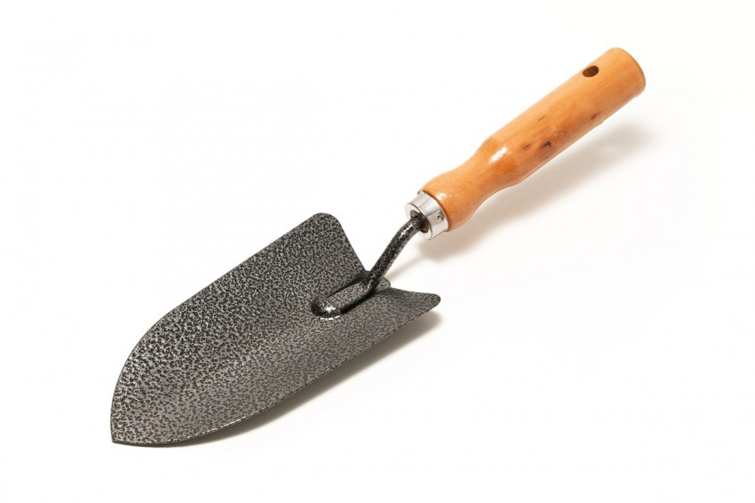 Совок посадковий MASTERTOOL з дерев'яною ручкою 300х85 мм 14-6187-14-6187