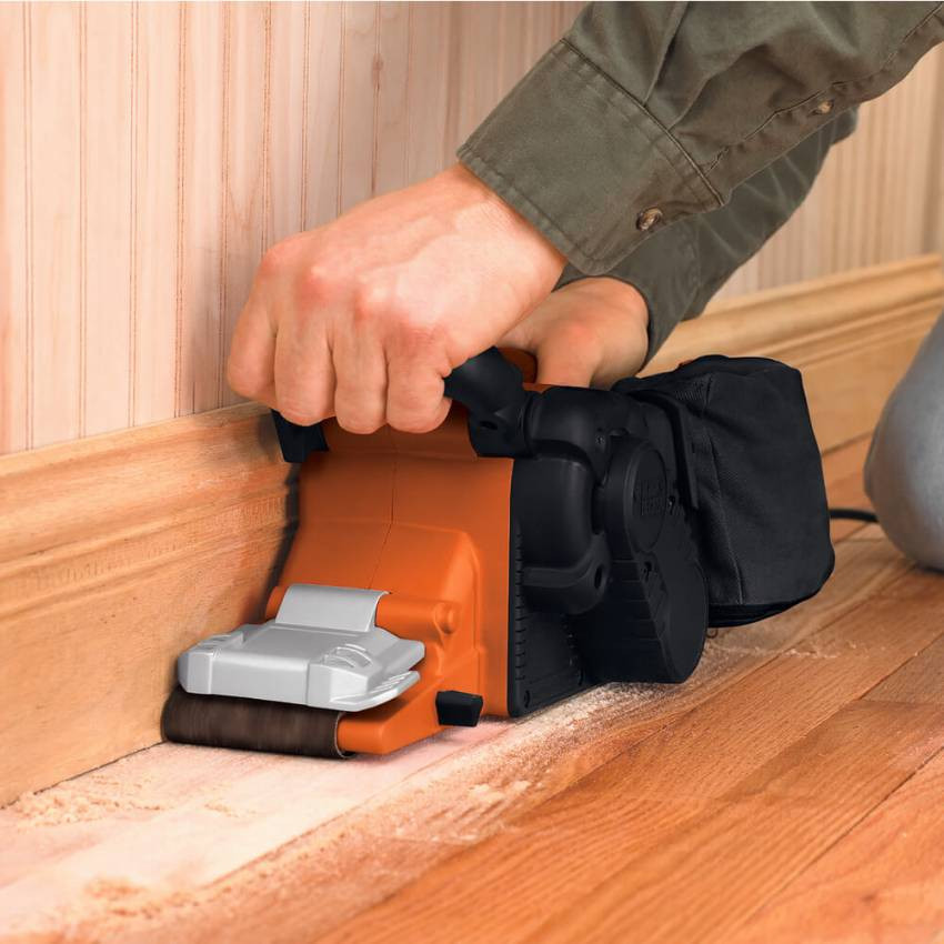 Шліфмашина стрічкова мережева BLACK DECKER KA88-KA88