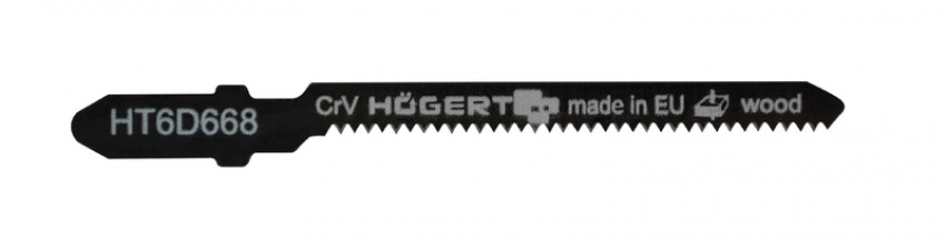 Полотно для електролобзика по дереву, 8TPI, (уп/5 шт) HOEGERT 116 HT6D668-HT6D668