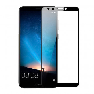 Захисне скло Full screen PowerPlant для Huawei Y9 (2018), Black-[articul]