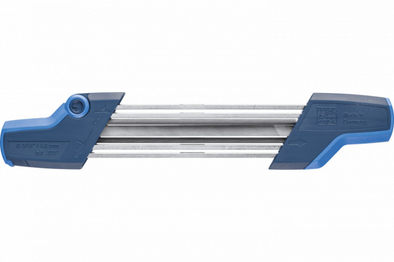 Пристрій для заточування ланцюгових пилок 0,325" CHAIN SHARP CS-X-4,8 (заточування ріжучого та обмежуючого зуба) державка 2в1-4007220835920