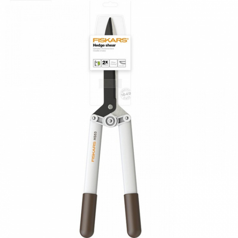 Ножиці для живоплоту FISKARS White HS53 (1026931)-6411501150202