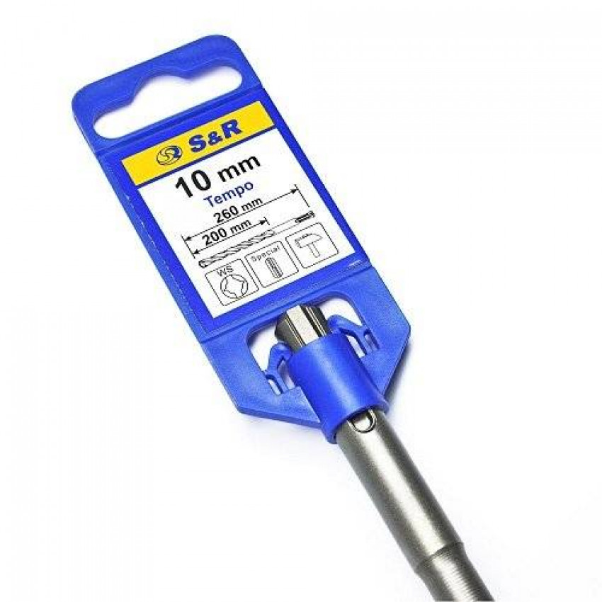 Бур S & R Tempo 10,0x200 / 260 мм-202010260