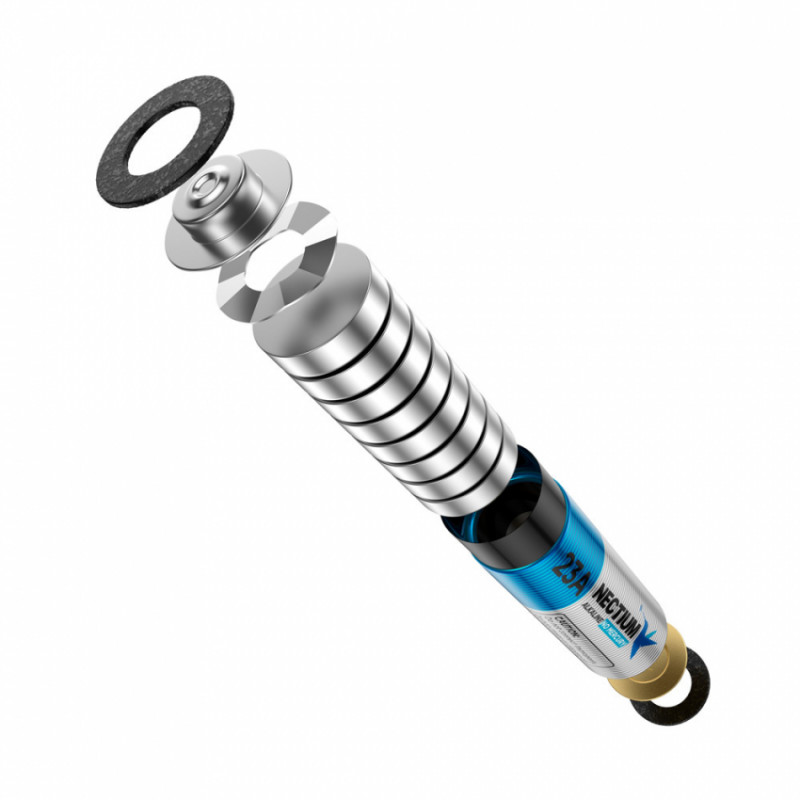 Лужна батарейка Nectium Alkaline A23 12V 1шт/уп blister-23A-1B