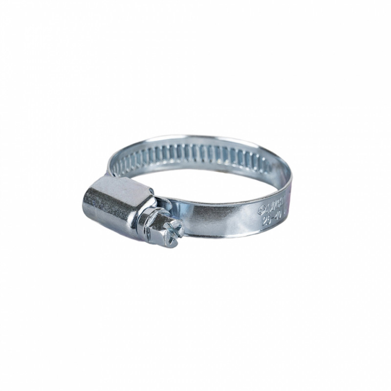Хомут черв'ячний оцинкований 9мм D25-40мм 25шт Sigma (2511081)-2511081