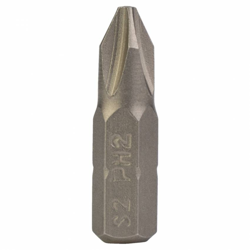 Набір біт PН2x25мм 1/4" 100шт. S2 (банку) Sigma (4010221)-4010221