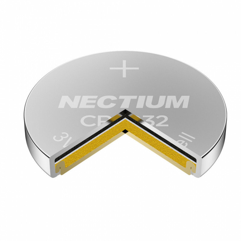 Літієва батарейка Nectium "таблетка" 1632 5шт/уп blister-NEC CR1632-5B