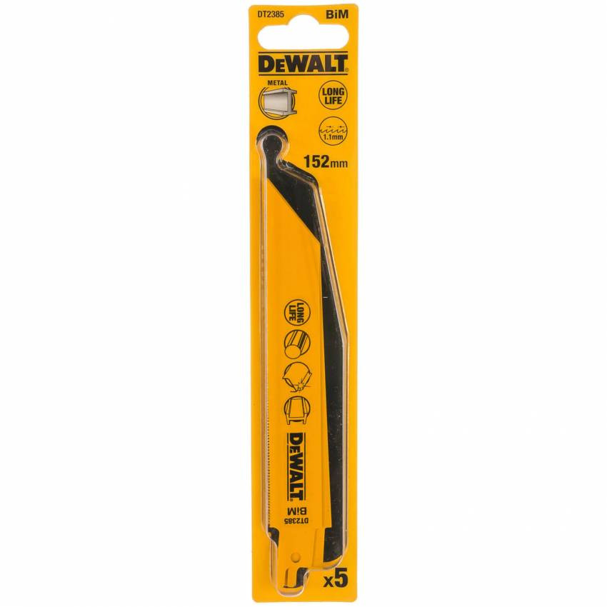 Полотно пиляльне біметалеве DeWALT DT2385-DT2385