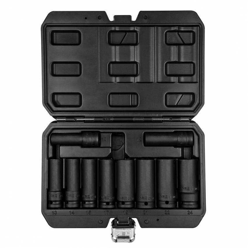 Набір ударних головок, 1/2", 10 штук-12-107