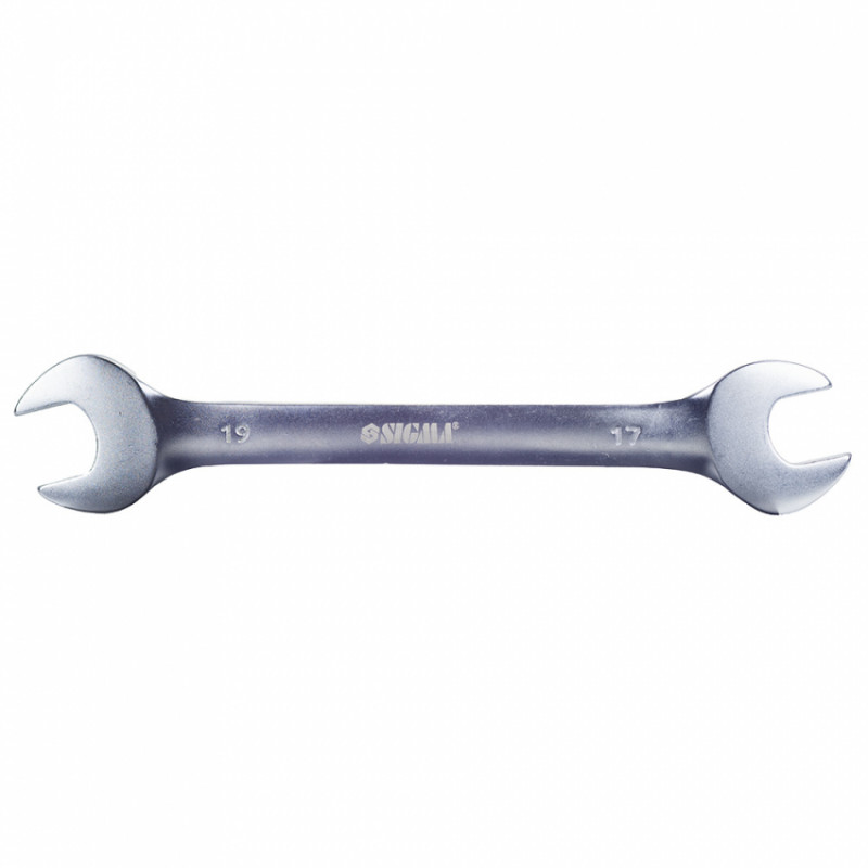 Ключ ріжковий 17*19мм CrV satine Sigma (6025781)-6025781