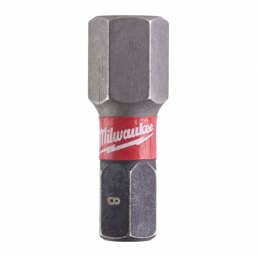 Біта SHOCKWAVE MILWAUKEE, Hex2,5, 25мм, (2шт)-4932430893