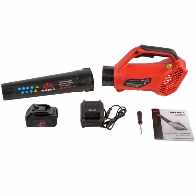 Повітродувка акумуляторна Vitals Master ALP 1850n BL Kit-235900