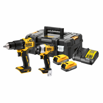 Набір з двох інструментів акумуляторних безщіткових DeWALT DCK2062E2T-[articul]