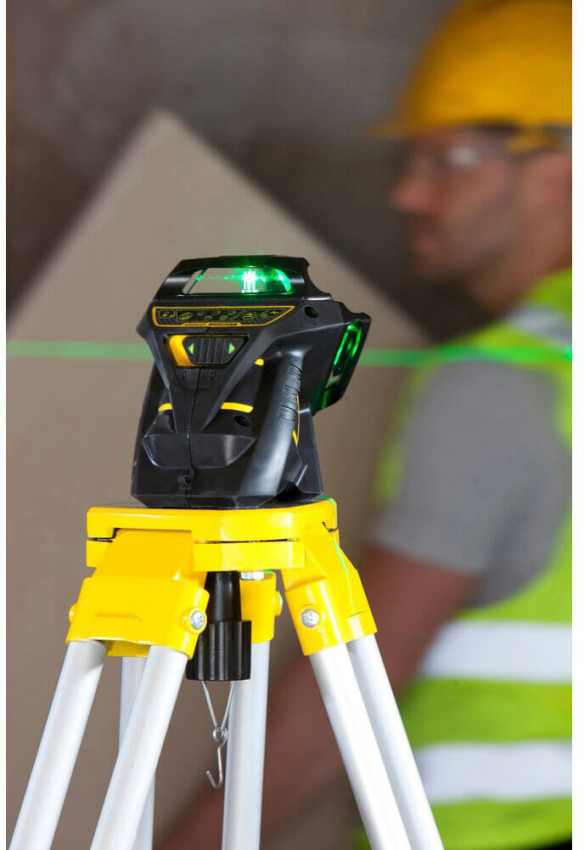 Рівень лазерний FatMax®MultilineGreen трипроменевий площинний самовирівнюючий, чемодан STANLEY FMHT1-77356-FMHT1-77356