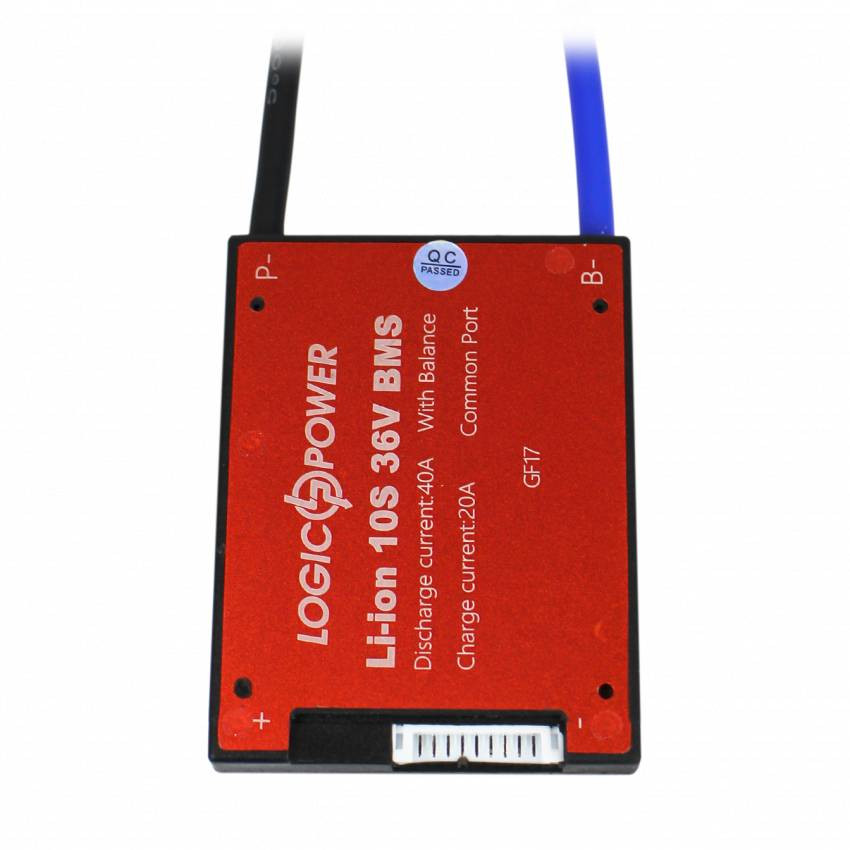 BMS плата LP Li-ion 36V 10S Dis 40A Ch 20A-