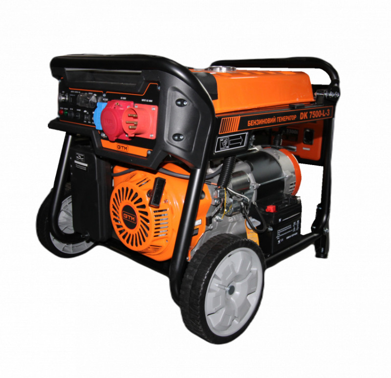 Генераторна установка DK7500-L-3 7,5кВт(макс)/7,0кВт(ном), 380V бенз., АВР вбудовано-DK7500-L-3