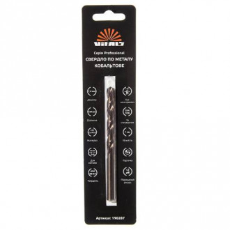 Свердло по металу HSS-Co/M35 7,0 (1 шт.) Vitals Professional