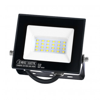 Прожектор SMD LED 10W 6400K 900Lm 100-265V IP65 чорний-[articul]