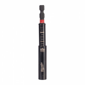 Тримач для біт магнітний ShW 1/4'' Hex MILWAUKEE, 75мм (з висувним фіксатором)-[articul]
