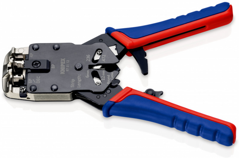 Обжимка для наконечників типу Western KNIPEX 97 51 12 SB-97 51 12 SB
