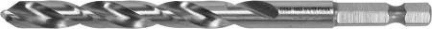 Свердло по металу YATO: HSS6542, Ø=8мм, HEX-1/4", l=117/75мм, для нержав., конструкт., ліг.-YT-44876
