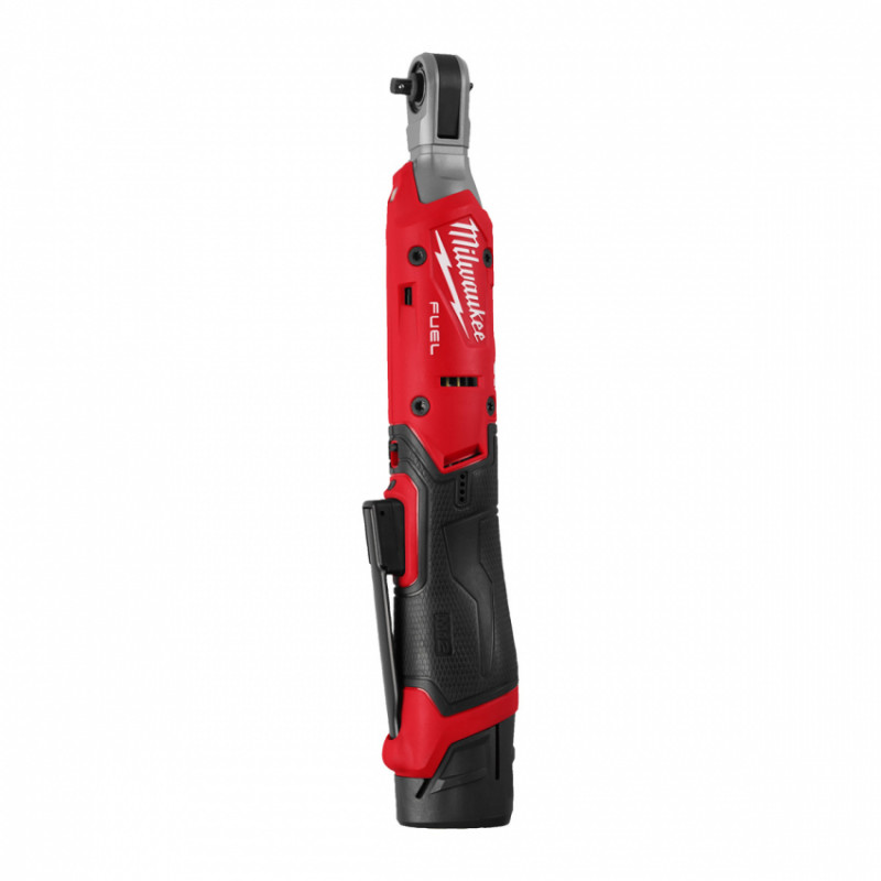 Гайковерт-трещітка кутовий компактний акумуляторний безщітковий 1/4'' MILWAUKEE, M12 FIR14G2-252B, 61Нм (зарядний пристрій С12,-4933498934