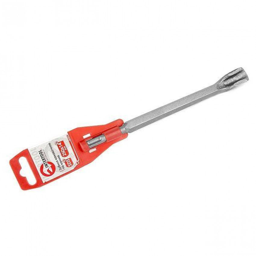 Зубило канавкове SDS-PLUS 214х250х22 мм INTERTOOL SD-0414-SD-0414