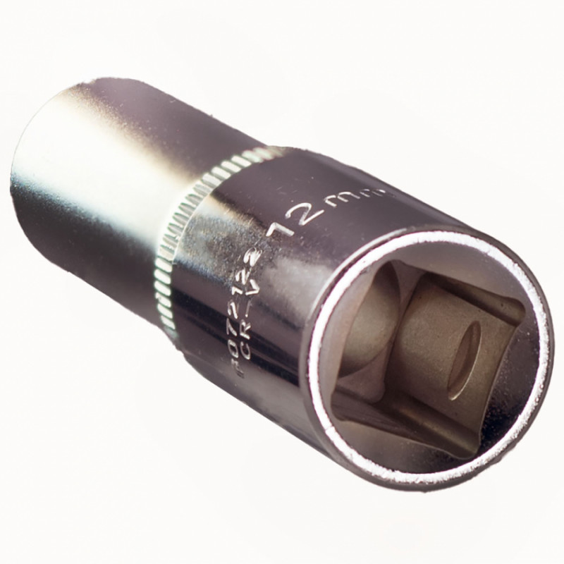 Насадка шестигранна довга 1/2" 12мм CrV ULTRA (6072122)-6072122