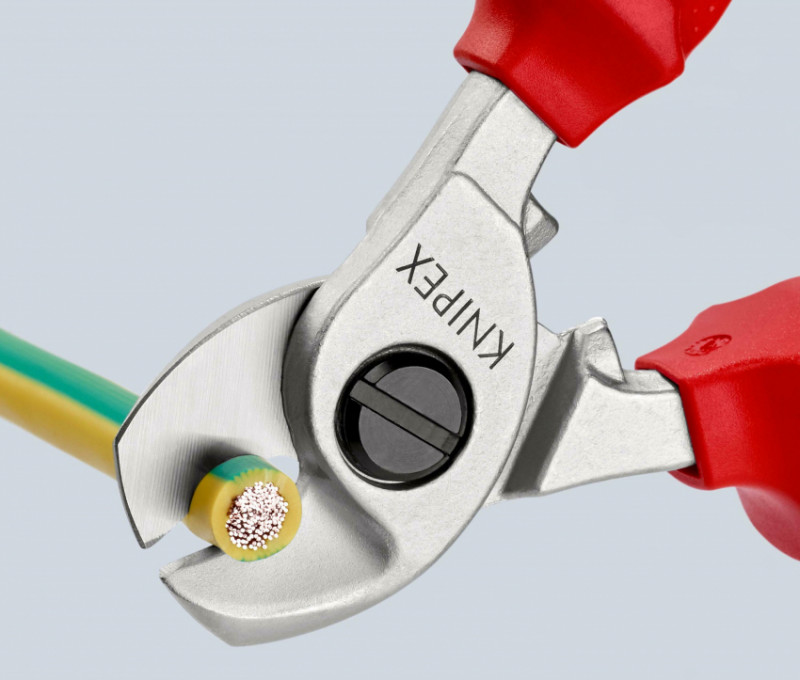 Ножиці для різки кабелів KNIPEX 95 16 165 T BK-95 16 165 T BK
