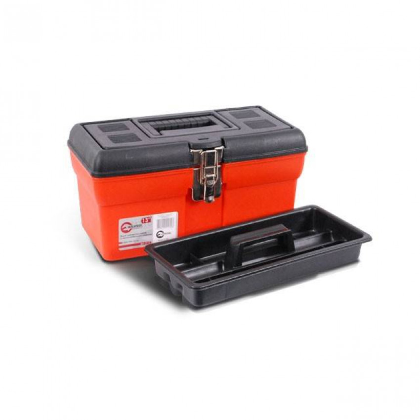 Ящик для інструментів з металевими замками, 13", 330*180*165 мм INTERTOOL BX-1113-BX-1113