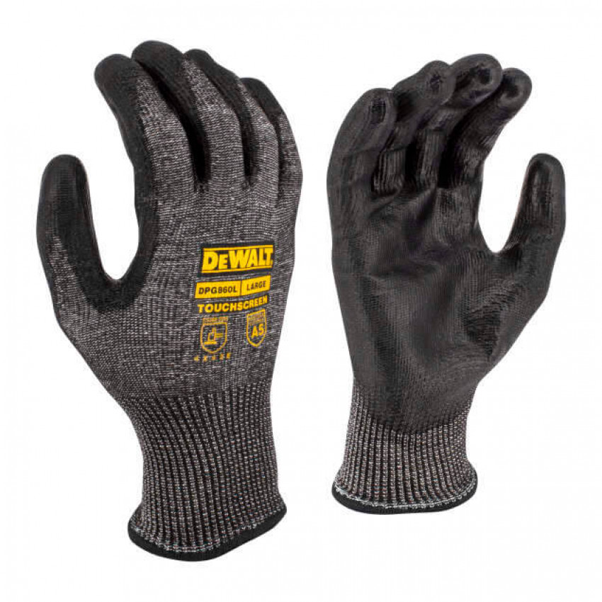 Рукавички універсальні з чутливостю до сенсорного екрану DeWALT DPG860L-DPG860L