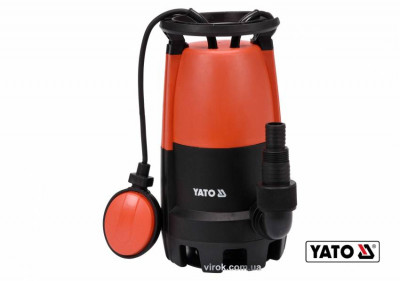 Насос для брудної води YATO 900 Вт 18000 л/год 8.9 м-[articul]