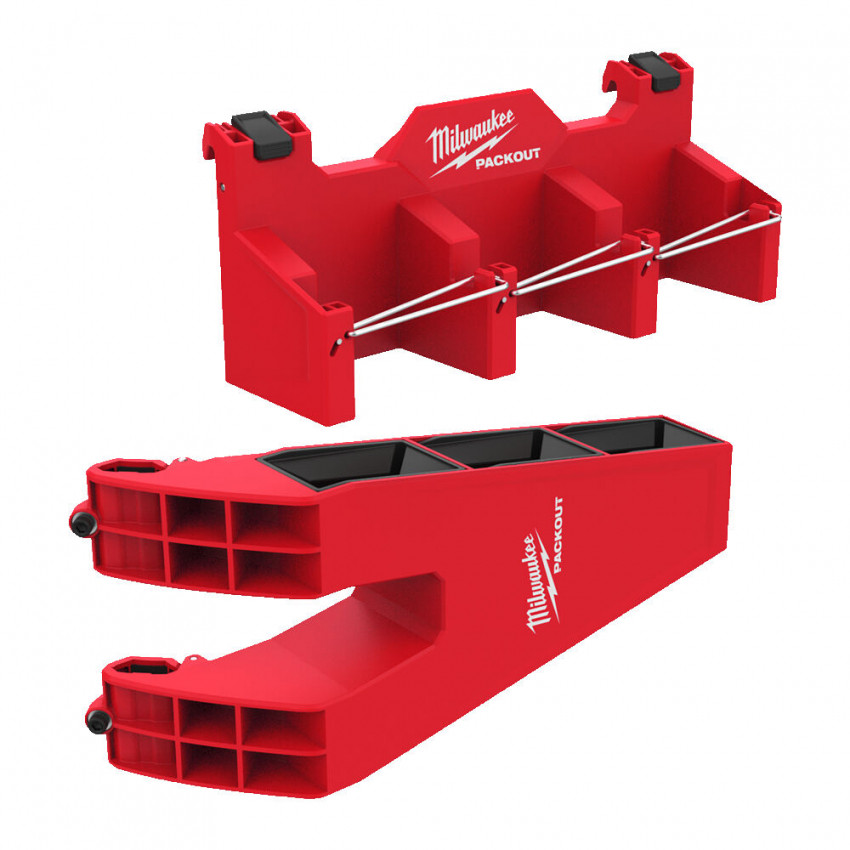 Тримачі бічні для кейсів PACKOUT™ MILWAUKEE (2шт) для рівней-4932498649