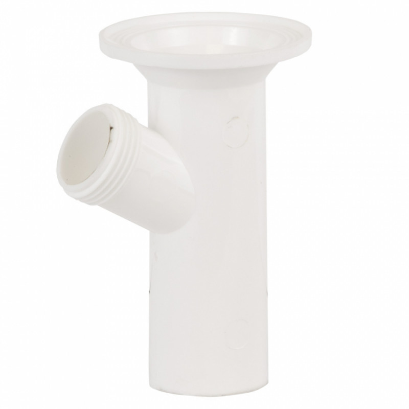 Сифон для раковини з випуском з нерж. сталі виведенням під пральну машину і гнучким відведенням 1½"×Ø40/50мм TAU (9841750)-9841750