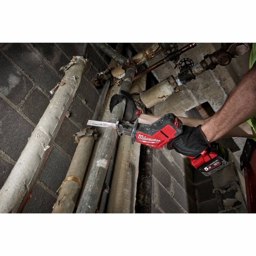 Пила шабельна акумуляторна MILWAUKEE, M18 FHZ-0X (HDкейс)-4933459887