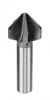 Зенкер HSS 20 мм, 3 кромки, 6-гранний хвостовик, KWB (704540)