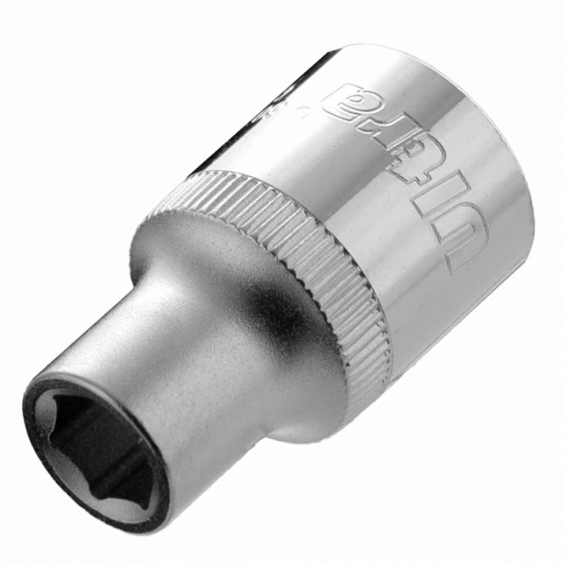Насадка шестигранна коротка 1/2" 9мм CrV ULTRA (6070092)-6070092