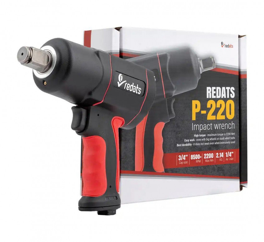 Пневматичний ударний гайковерт REDATS P-220-07-02-23