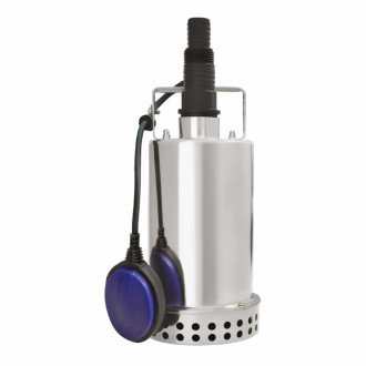 Насос дренажний садовий 0.4кВт Hmax 7м Qmax 130л/хв (част. до 5мм, нерж) AQUATICA (773053)-[articul]