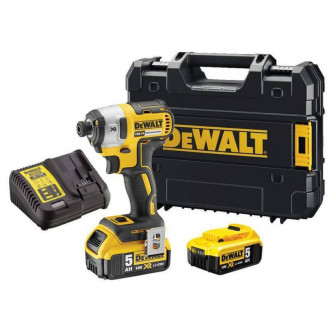 Шуруповерт акумуляторний ударний безщітковий DeWALT DCF887P2-[articul]