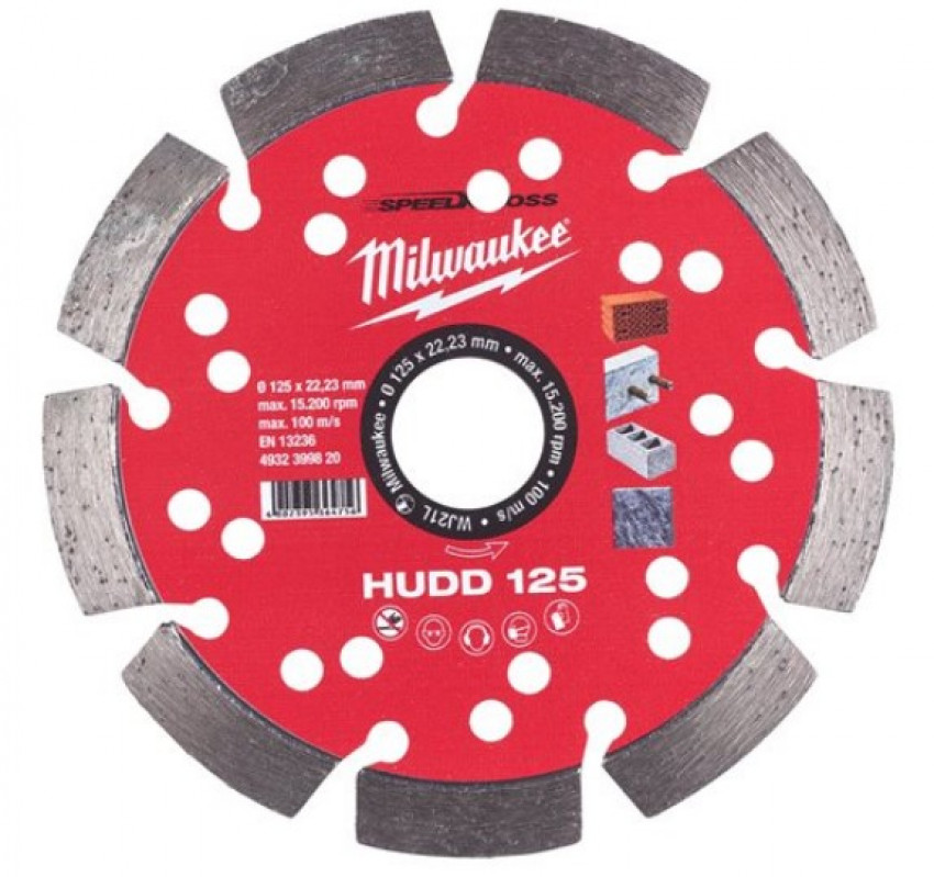 Діамантовий диск HUDD 150 Milwaukee (1 шт)-4932399821