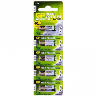 Батарейка GP ALKALINE 12,0V 23AE-2C5 лужна, A23, VA23GA для ПУ-[articul]