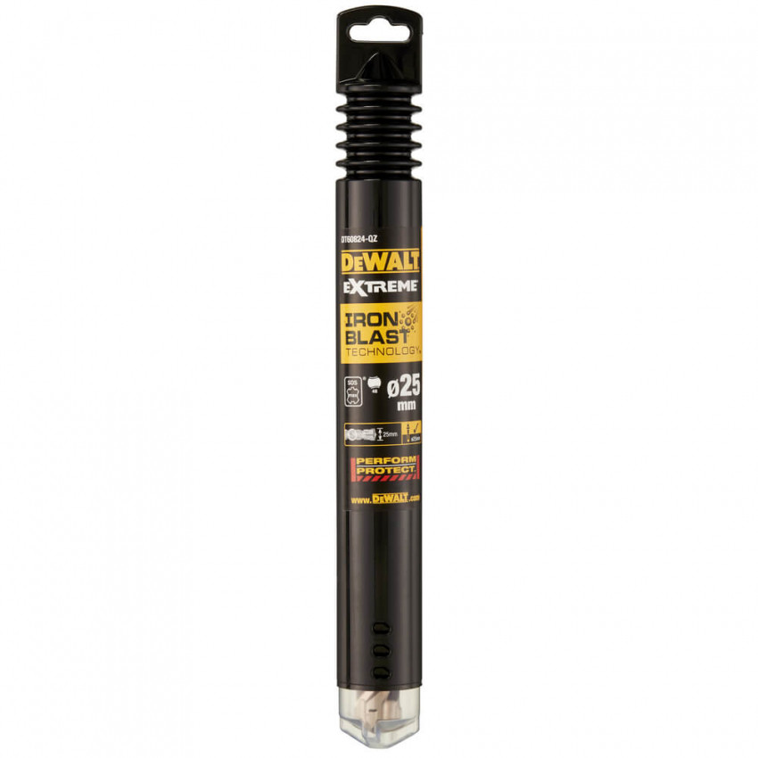 Бур DeWALT "SDS-MAX ,XLR", 4 крайки, 25x200x340 мм DT60824-DT60824