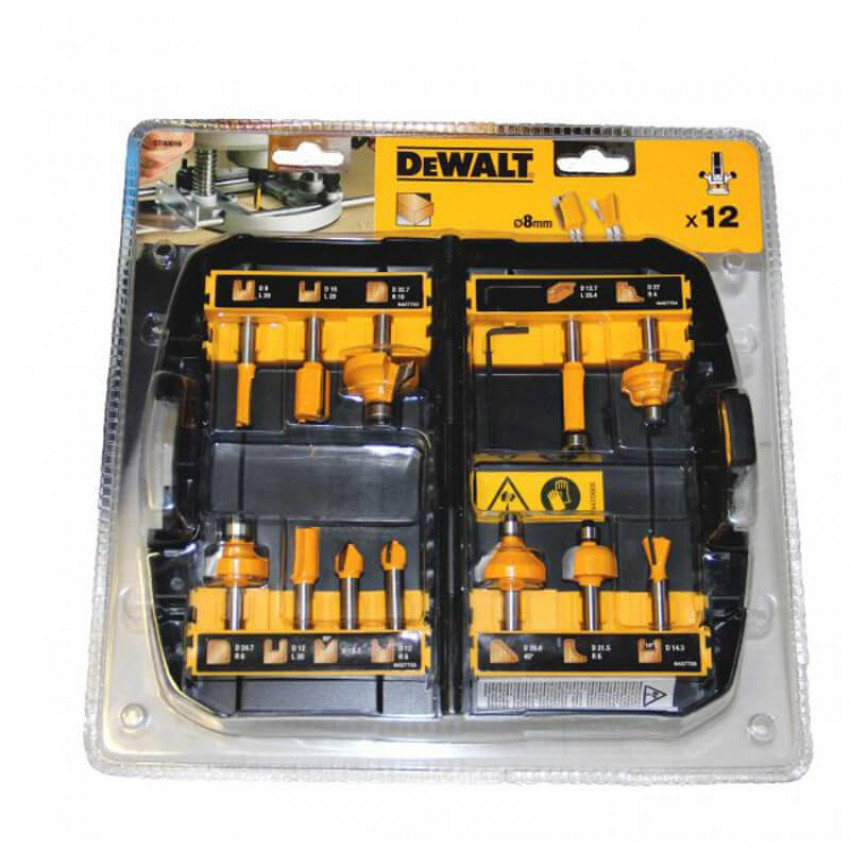 Набір фрез універсальний DeWALT DT90016-DT90016